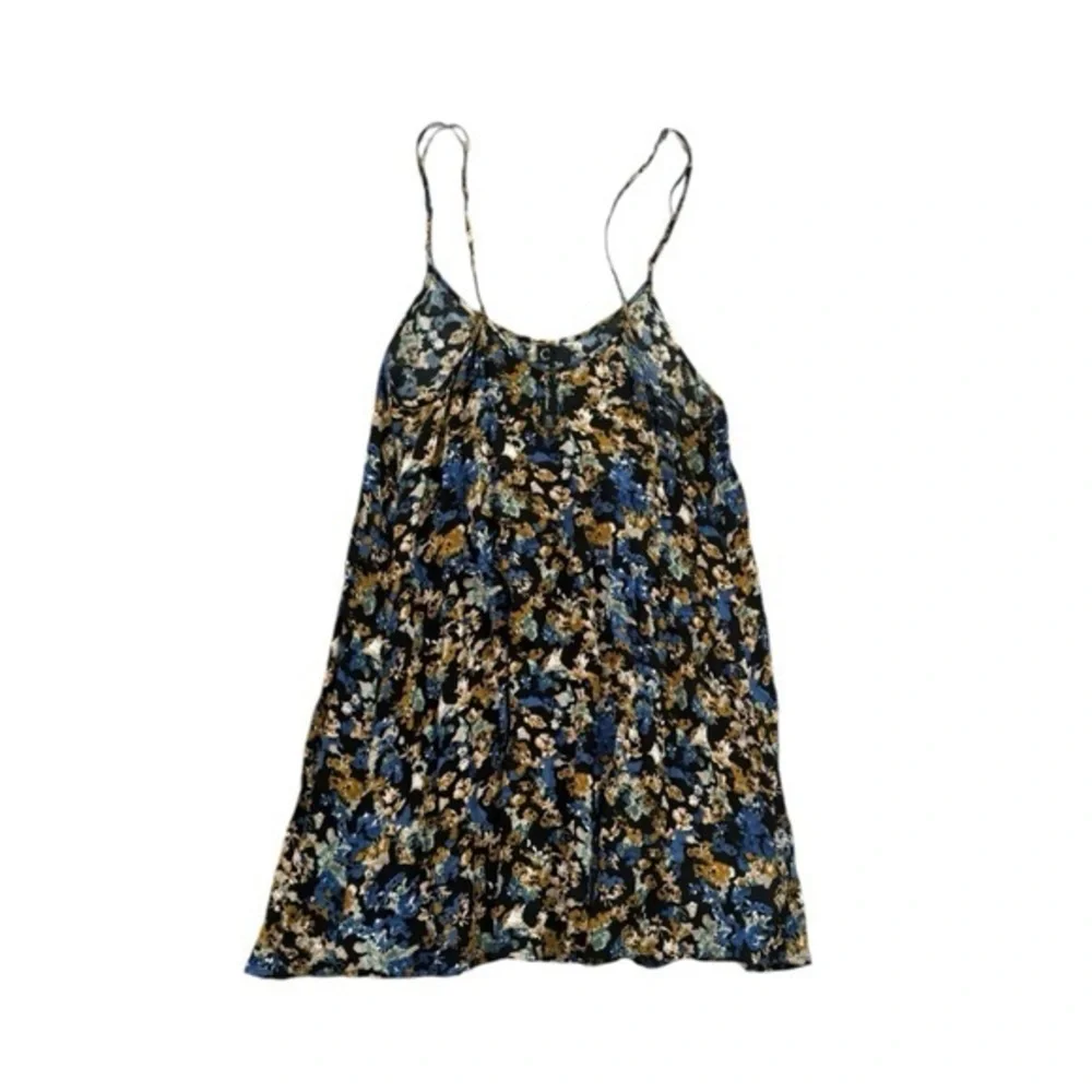 For Love‎ and Lemons Watercolor Floral Casual Mini Dress Size Small